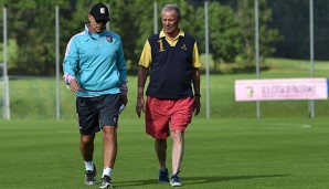 Gehen ab sofort getrennte Wege: Klubchef Zamparini und Davide Ballardini