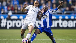 Danilo hat bei Real Madrid einen schweren Stand und muss sich mit der Rolle als Carvajal-Backup begnügen