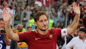 Francesco Totti bleibt der AS Roma wohl auf Funktionärsebene erhalten