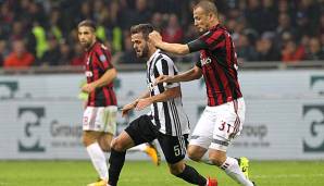 Im Hinspiel siegte Juventus Turin mit 2:0 beim AC Milan