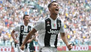 Cristiano Ronaldo spielt bei Juventus Turin.