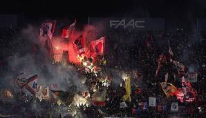 Zwischen den Fans vom FC Turin und Bologna Calcio kam es zu Zusammenstöße.