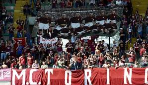 Die Fans des FC Turin gedenken den Opfern des Superga-Unglücks.