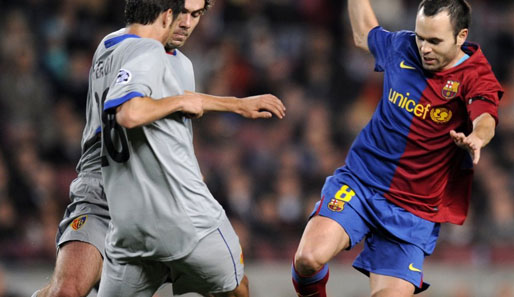 Andres Iniesta, FC Barcelona, Champions League, Basel