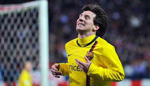 Lionel Messi sorgte mit seinem Tor für den 1:1-Ausgleich auf Mallorca