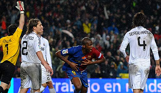 Barcelona gewann das letzte Aufeinandertreffen im Dezember mit 2:0. Torschützen: Eto'o und Messi