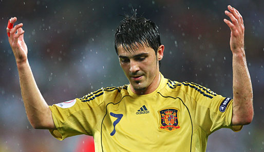 David Villa geht seit 2005 für den FC Valencia auf Torejagd