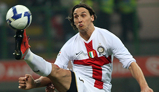 Zlatan Ibrahimovic erzielte in Mailand in drei Jahren 57 Liga-Tore für Inter