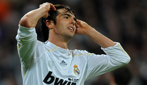 Kaka hat in seinen ersten 18 Pflichtspielen für Real Madrid vier Treffer erzielt