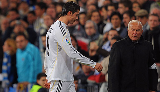 Real Madrids Topstar Cristiano Ronaldo flog gegen Malaga mit Rot vom Platz