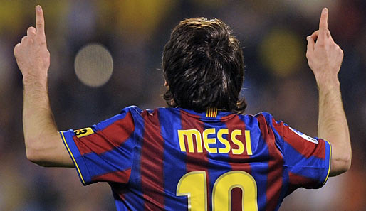 Weltfußballer Lionel Messi erzielte gegen Real Saragossa seine Saisontreffer 23 bis 25