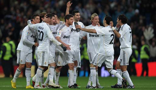 Real Madrid liegt nach 26 Spieltagen in der Primera Division auf Platz eins