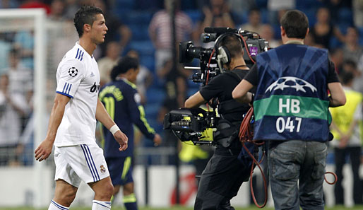 Cristiano Ronaldo steht mit Real Madrid auf dem vierten Tabellenplatz
