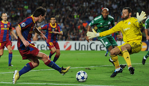 Vor fast genau zehn Jahren wechselte Lionel Messi (l.) als 13-Jähriger zum FC Barcelona