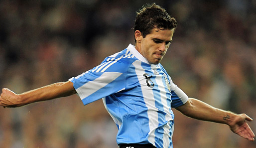 Fernando Gago lief bislang 28 Mal für die argentinische Nationalmannschaft auf
