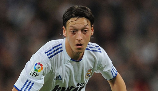 Mesut Özil erzielte in der Primera Division bislang drei Tore in zwölf Spielen