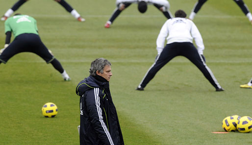 Jose Mourinho trainiert seit 2010 Real Madrid