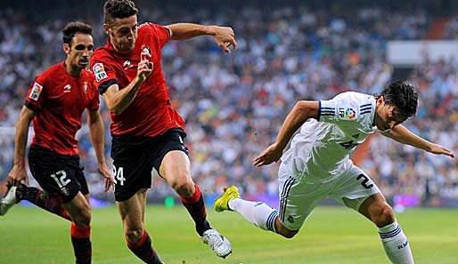 Real Madrid gewann das Hinspiel gegen Osasuna im September mit 1:0. Carvalho machte das Tor