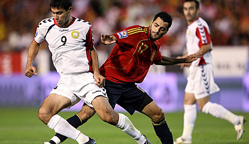 Daniel Güiza bestritt bislang 21 Länderspiele für die spanische Nationalmannschaft
