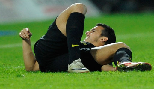 Pedro vom FC Barcelona verletzte sich beim Ligaspiel gegen den FC Granada