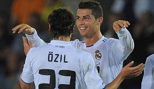 Viel Lob für Mesut Özil gab es vom Meister persönlich, Cristiano Ronaldo