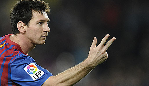 Lionel Messi wurde zu Argentiniens Sportler des Jahres gewählt