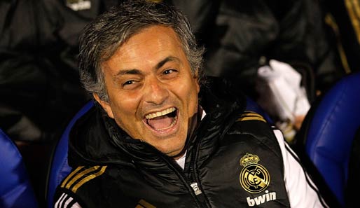Ob Jose Mourinho nach dem Spiel beim FC Sevilla auch noch was zu Lachen hat?