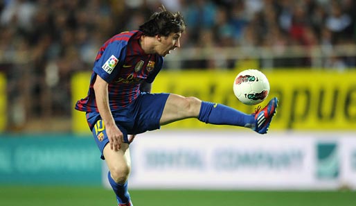 Lionel Messi und der FC Barcelona liegen acht Punkte hinter Spitzenreiter Real Madrid