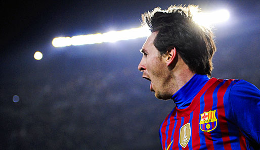 Lionel Messi erzielte das 1:0 für Barcelona bei Aufsteiger Rayo Vallecano