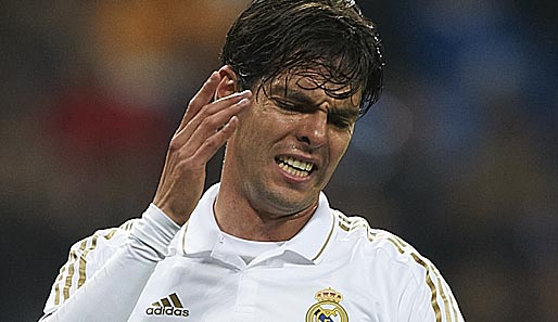 Kaka verlor mit Real Madrid 2:5 gegen Benfica