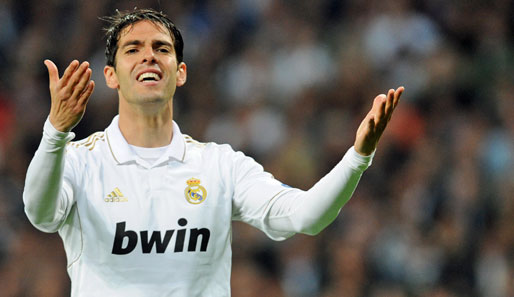 Kaka will trotz seiner Reservistenrolle bei Real Madrid bleiben