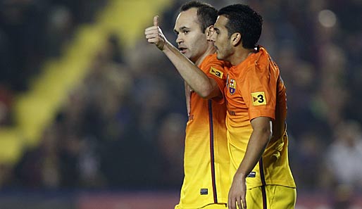 Andres Iniesta (l.) weiß, dass der FC Barcelona auch mal wieder verlieren wird