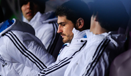 Auch gegen Real Sociedad auf der Bank: Torhüter-Ikone Iker Casillas