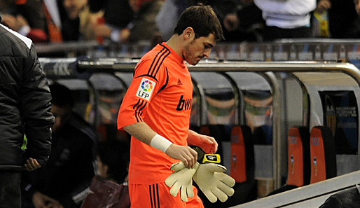Iker Casillas muss aus Verletzungsgründen passen - er hat sich die Hand gebrochen