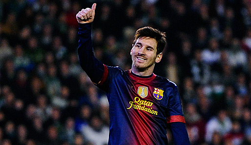 Mit dem Geld, dass Messi seiner Heimatstadt spendet, soll ein Sportkomplex saniert werden
