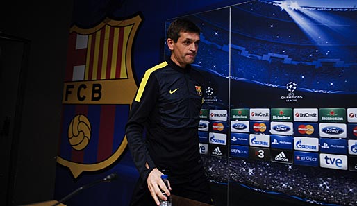 Tito Vilanova übernahm den FC Barcelona im Sommer 2012 von Pep Guardiola