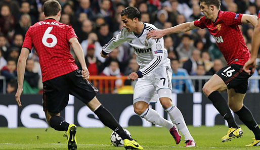Cristiano Ronaldo - schon bald wieder für Manchester United am Ball?