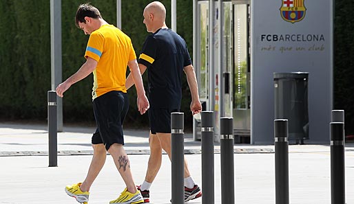 Auf dem Weg ins Medical-Center - Barcelona muss weiterhin auf Lionel Messi verzichten