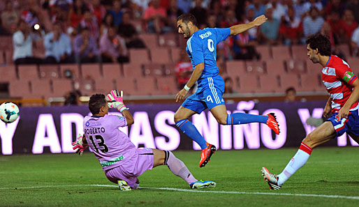 Karim Benzema sicherte Real mit seinem Treffer zum 1:0 einen verdienten Auswärtssieg