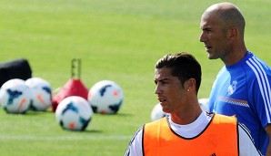Zinedine Zidane ist seit Saisonbeginn der Co-Trainer der Profimannschaft von Real Madrid