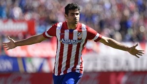 Diego Costa führt derzeit die Torschützenliste der Primera Division an