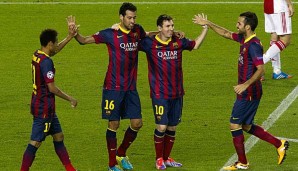 Neymar und Lionel Messi verstehen sich nicht nur auf dem Platz sehr gut