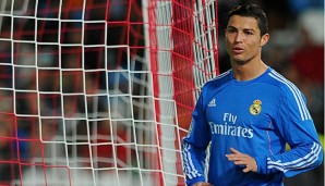 Cristiano Ronaldo erzielte gegen Almeria vor seiner Verletzung noch einen Treffer