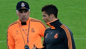 Carlo Ancelotti will seinen Schützling Cristiano Ronaldo als Weltfußballer