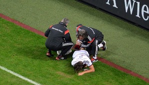 Sami Khedira verletzte sich beim Testspiel der Deutschen gegen Italien