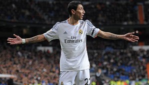 Nach dem Bale-Transfer: Angel di Maria ist mit seinen Einsatzzeiten bei Real Madrid unzufrieden