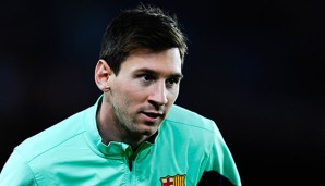 Zuletzt war Lionel Messi im November 2013 für Barcelona auf dem Feld aktiv