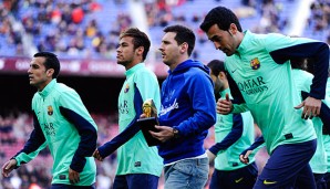 Lionel Messi will in Barcelona schon bald wieder auf dem Rasen stehen