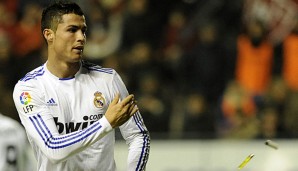 Cristiano Ronaldo wurde im Spiel der Copa del Rey mit einem Feuerzeug beworfen