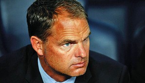 Frank de Boer ist Cheftrainer von Ajax Amsterdam und Kandidat beim FC Barcelona